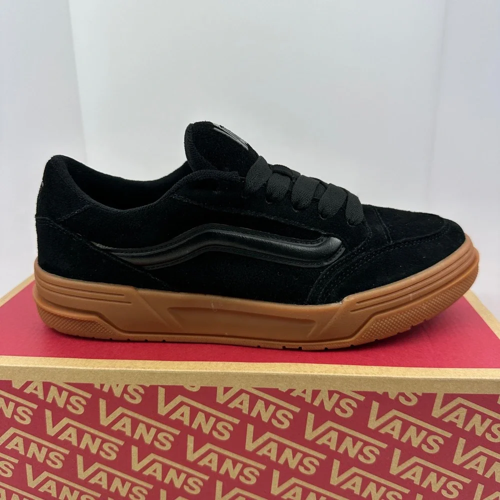 NEW Vans Hylane Black Gum Suede Chunky Y2K Skate Shoes Mens 8 Womens 9.5 Sneaker